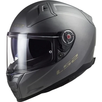 Image de LS2, Casque Moto Intégral Vector II Matt Titanium, XXS