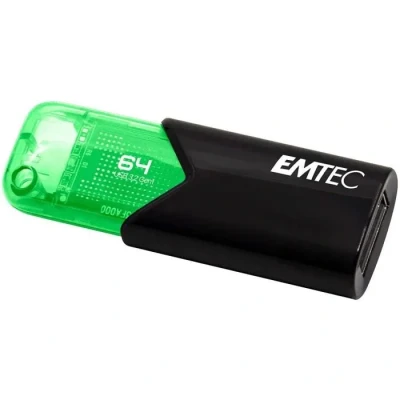 Image de Emtec Clé USB 3.0 (3.2) Click Easy B110 64GB Verte