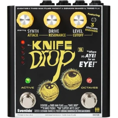 Image de Eventide Knife Drop Sub Octave Fuzz Pédale d&#039;effets Synthé analogique