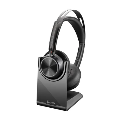 Image de POLY Micro casque Voyager Focus 2 UC + câble USB A vers C base de chargement Neuf