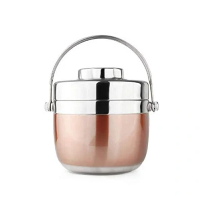 Image de Molinter Boîte à déjeuner Isotherme en Acier Inoxydable, Rosa, 1200ML