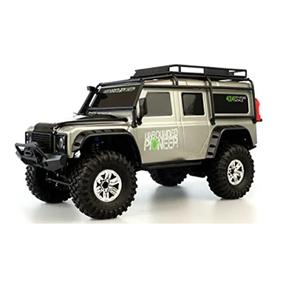 Image de Amewi 22528 RC Dirt Climbing Pioneer SUV Crawler 4WD 1:10 RTR avec télécommande, Batterie et Chargeur, Argent