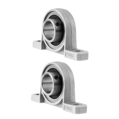 Image de XiKe 2 pièces KP002 Alésage 15 mm Roulements à palier en alliage de zinc montés sur bride, Pour Imprimante 3D/DIY/CNC Machine/Robotique et système mouvement linéaire.