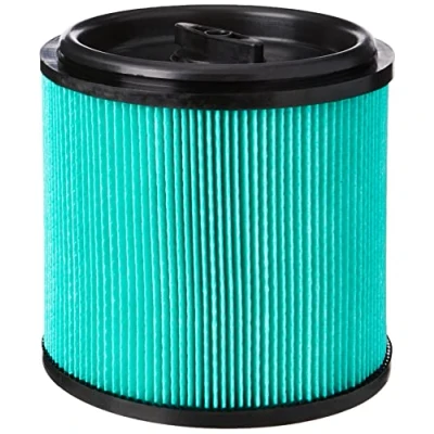 Image de Vacmaster 951316 Filtre à cartouche universel HEPA H13 officiel pour aspirateurs humides et secs 15 60 L extracteurs de poussière, vert Utilisation sec uniquement