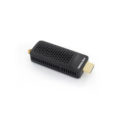 Image de Metronic 441646 Décodeur Tuner récepteur TNT DVB T, Compatible T2 dongle Stick Compact, HEVC, EPG, 1080i, HDMI, Port USB 2.0, Touche SOS
