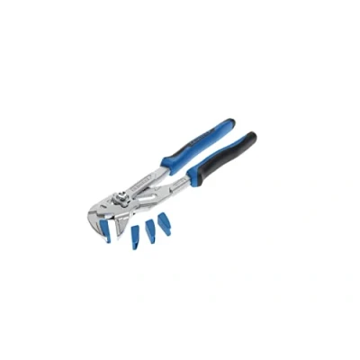 Image de GEDORE Assortiment de pinces clés avec mâchoires en plastique, Largeur max. 52 mm, sans denture, outil multifonction, SB 183 10 JC S 002