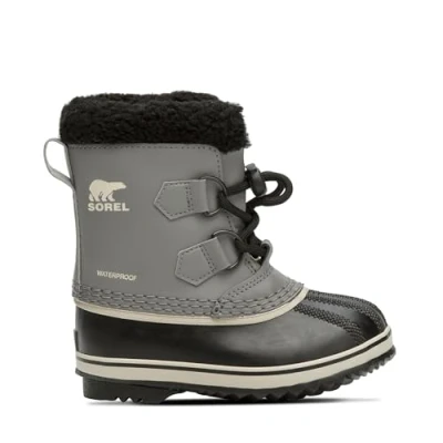 Image de Sorel Yoot Pac TP Waterproof Bottes de Neige imperméables, Quarry/Black, 27 EU