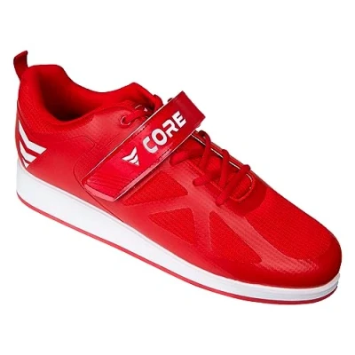Image de Nordcore Chaussures d&#039;Haltérophilie, de Powerlifting et Bodybuilding, Squat Antidérapante, avec Talon 3cm