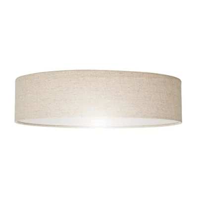 Image de Smartwares Plafonnier Ceiling Dreams Natural Lin 40 cm 3 douilles E14 intégrées Pour ampoules jusqu&#039;à W (non incluses)