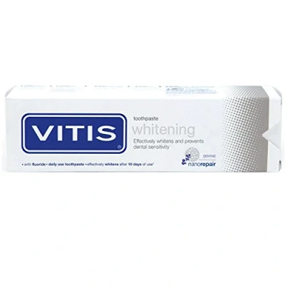 Image de Vitis dentifrice blanchissant 100ml, Paquet de 2 (2x 100ml)