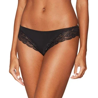 Image de Triumph Femme Lovely Micro Tai Slip chancr , Noir, L EU
