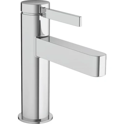 Image de hansgrohe Finoris Robinet de lave mains 100 eau froide sans tirette ni vidage, chromé, 76013000