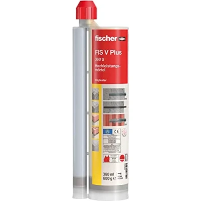 Image de fischer Résine vinylester FIS V Plus / 1 cartouche 360ml + 2 becs mélangeurs MR