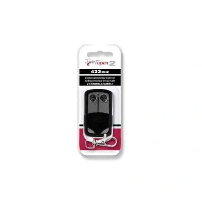 Image de TELECOMMANDE Universelle Portail Garage Jolly Open 2 433MHZ