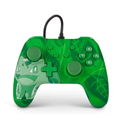 Image de PowerA Bulbasaur Overgrow Vert, Multicolore USB Manette de jeu Analogique/Numérique Nintendo Switch Neuf
