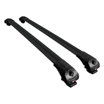 Image de Apline Compatible avec Dacia Duster 2018 2023 Barres de Toit ACE 1 Railing Porte Bagages Voiture Noir