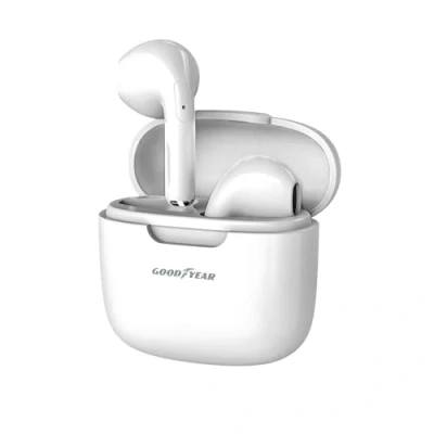 Image de Goodyear Écouteurs sans Fil avec étui de Charge 60 Heures, Casque Bluetooth 5.3, Intra auriculaire, câble USB C Inclus, True Wireless Stéréo, Audio Surround, Microphone et Touch Controls,