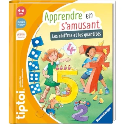 Image de Ravensburger tiptoi® Livre interactif Apprendre en s&#039;amusant : Les Chiffres et quantités Jeu éducatif électronique, sans écran A partir de 4 Ans Version française 13099049