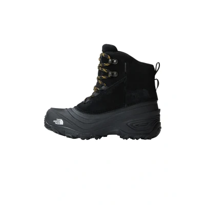 Image de The North Face Chilkat V LACE Chaussures de montagne pour enfants, Taille: 38, tnf black Matière synthétique