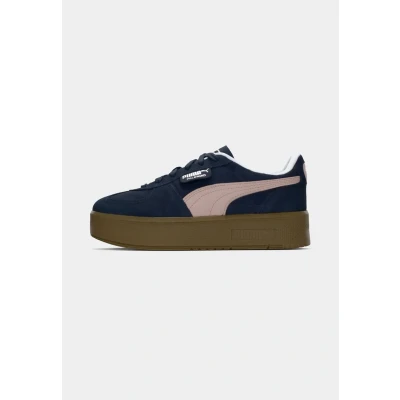 Image de Puma Palermo Elevata Baskets basses, Femme, Taille: 40, New navy/mauve mist Chaussures