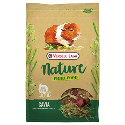 Image de Versele Laga Nature Fibrefood Cavia 2,75 kg Mélange varié et Riche en Fibres pour Les cochons d&#039;Inde sensibles des Dents saines Une Bonne Digestion
