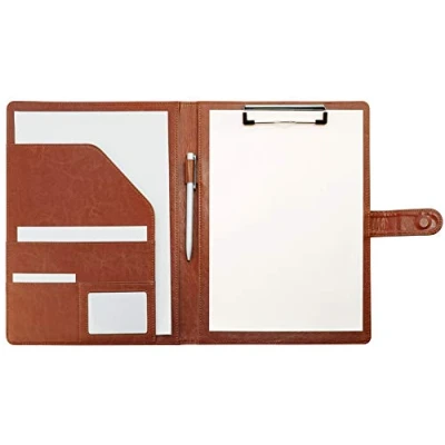 Image de Porte Bloc a4 Documents, Note Range Documents bloc, Organiseur Trieur (Marron)