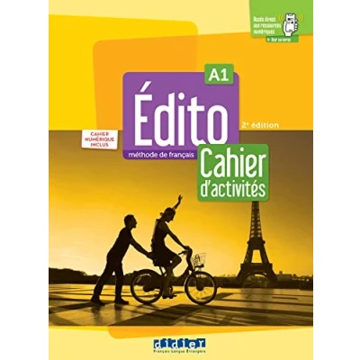 Image de Edito A1 Edition 2022 cahier + numérique didierfle.app Livre d’occasion Correct
