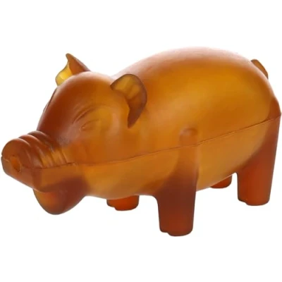 Image de Flamingo JCHIEN Caoutchouc RUBBA Cochon Brun 7,5x16,5x9CM