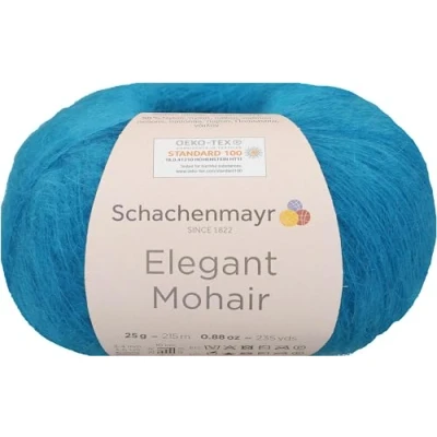Image de Schachenmayr Elegant Mohair, 25G pfau Fils À Tricoter