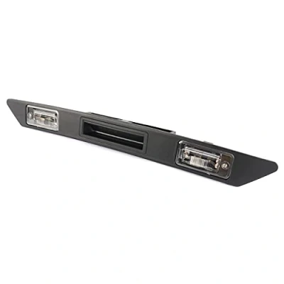 Image de Bisenya Barre de poignée pour hayon arrière avec Bouton poussoirs Plaque d&#039;immatriculation Compatible A3 8P A4 8E A6 4F Q7 1.8 1.9 2.0 2.5 3.0 AWD FWD 8P48275743FZ 8P4827574
