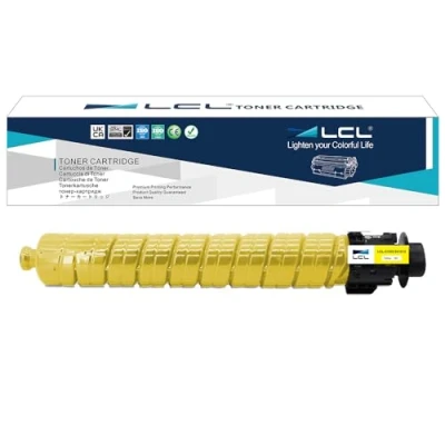 Image de LCL Cartouche de Toner Compatible 841818 Aficio MP C3003 C3003SP C3503 C3503SP C3004 C3004SP C3504 C3504SP (1Jaune) Remplacement pour Ricoh
