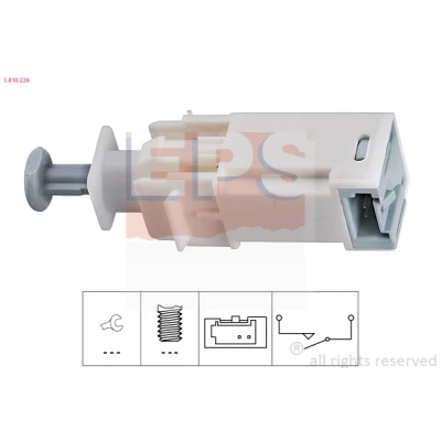Image de EPS 1.810.226 Commande, embrayage (GRA) Made in Italy OE Equivalent FIAT: Doblo II Van / Break, Grande Punto 3/5 portes