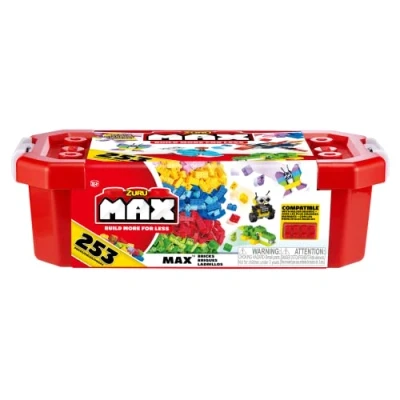 Image de Zuru Set de Construction Max Build 253 Pièces 18 x 39 12 cm