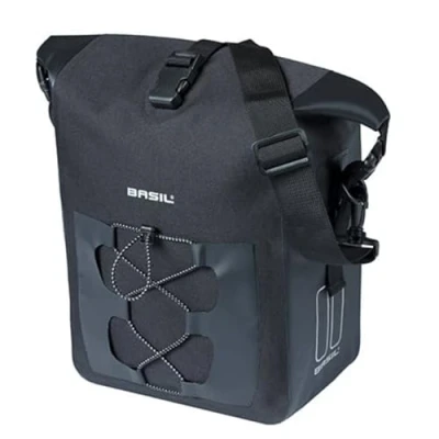 Image de Basil Navigateur Waterproof Poche Unique Mixte, Noir, 32 x 15 25.5 cm