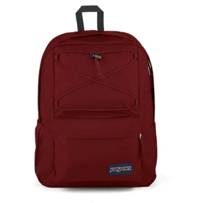 Image de JanSport Flex Pack Sac à Dos, Compartiment rembourré pour Ordinateur Portable 15 inch, Russet Red (Rouge)