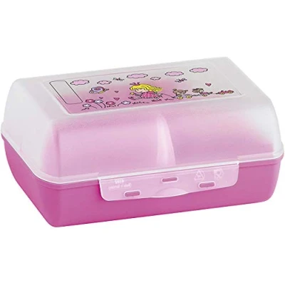 Image de EMSA 518137 Boîte à Lunch Tritan Princesse avec Gourde, Multicolore, 28 x 18 cm