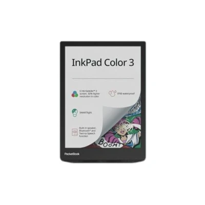 Image de Ebook PocketBook InkPad 743 Color 3 7 8 32GB Wi FI Stormy Sea, PB743K3 1 WW, Black