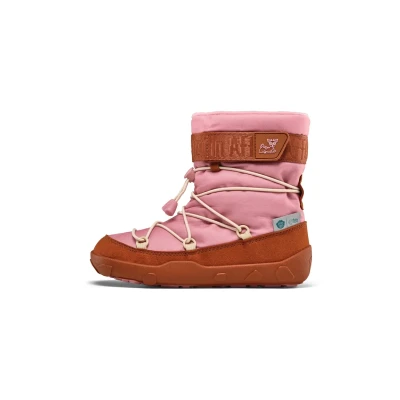 Image de Affenzahn Botte de Neige Vegan Snowy Imperméables avec Doublure Chaude, à Enfiler Facilement, Tailles 21 32 Chevreuil Fuchsia