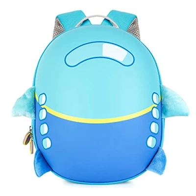 Image de boppi Sac à Dos Voyage Enfant Pratique, Léger &amp; Robuste Capacité 4 Litres 26 cm x 27 10 Motif Avion