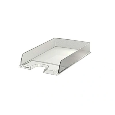 Image de Esselte Corbeille à Courrier A4, Transparent, Europost, 623603
