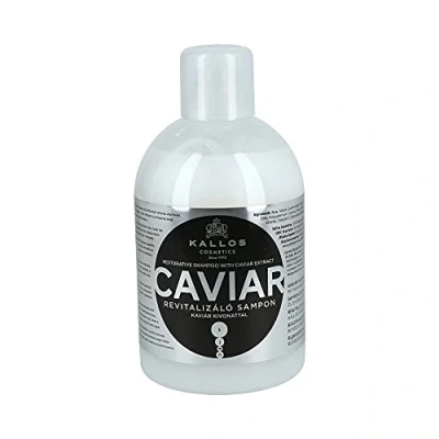 Image de Kallos cosmetics 1000ml caviar réparateur, shampooing