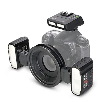 Image de Meike MK MT24 Macro Flash Double flashlite pour appareils Photo sans Miroir Sony