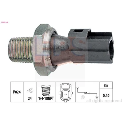 Image de EPS 1.800.145 Sonde De Pression d&#039;Huile 1/4 18NPT Made in Italy OE Equivalent FORD: Transit Mk6 Van, Focus Mk1 3/5 portes, MONDEO 3