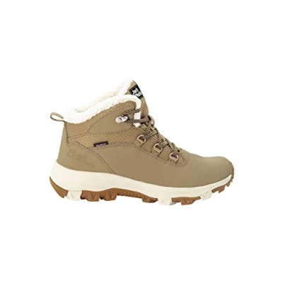 Image de Jack Wolfskin Femme EVERQUEST TEXAPORE MID W Chaussure de Trail, Clay / Beige, 40.5 EU
