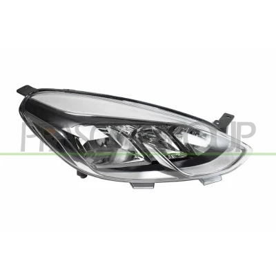 Image de PRASCO FD3484913 Phares droit H15, H7 chrome avec commande pour correcteur de site projecteur FORD: FIESTA 7