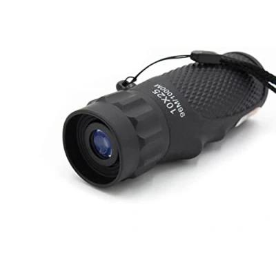 Image de Monoculaire Technaxx 10x25 TX 176 pour la randonnée, Chasse, Les Voyages, l&#039;observation des Oiseaux, etc. Accessoire de Camping Compact Tous
