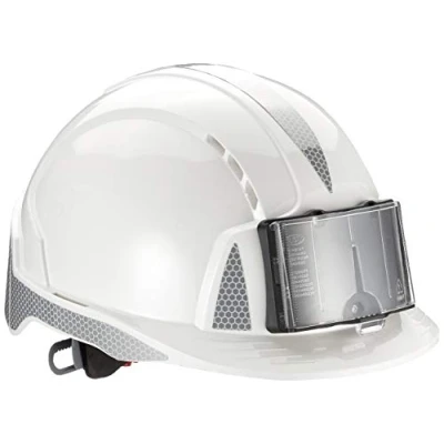 Image de JSP Casque EVOLite avec CR2 et support pour badge d&#039;identification Blanc (AJB170 D00 100)