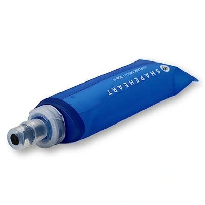 Image de Shapeheart Gourde souple 300 ml running et sports, compatible ceinture running, Bleue