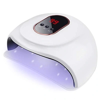 Image de mreechan lampe UV Sèche Ongles,lampe à Ongles avec 30 perles de LED,36W LED Sèchoir 3 Minuteries 30/60/99S Séchage Rapide pour Vernis Semi Permanent, Gel et