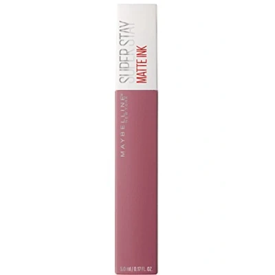 Image de Maybelline New York Matte Lipstick SuperStay Ink, Teinte à Lèvres Longue Durée, Sans Transfert, Lover (15), 5ml